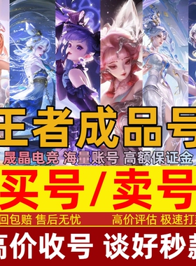 王者荣耀账号成品号永久账号购买回收典藏贵族限定V10国标国服号
