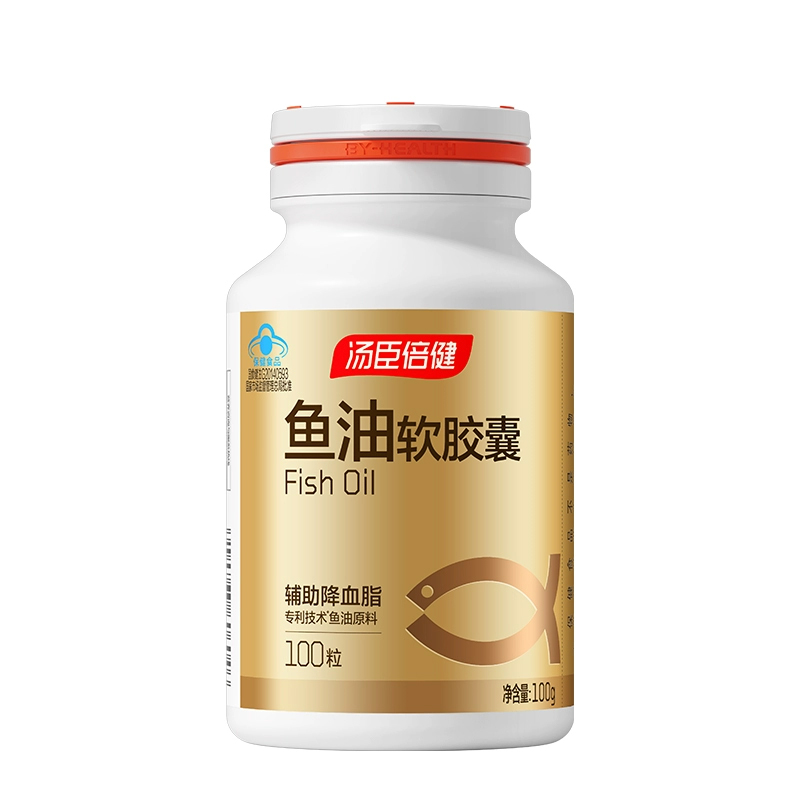 汤臣倍健 鱼油软胶囊 1000mg*100粒 辅助降血脂