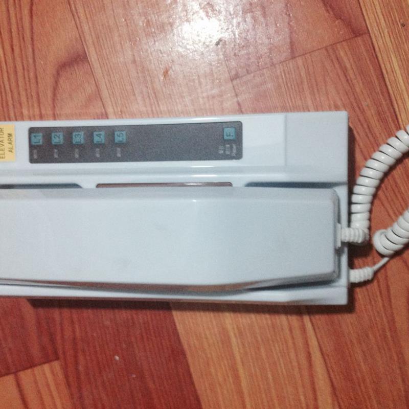 适用于西子奥的斯值班室5局/8局对讲主机 XAA25302AC7/AC8