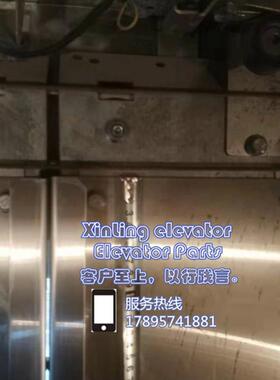天津奥的斯厅门板at120配K5FAA23400K中分不锈钢厅门板