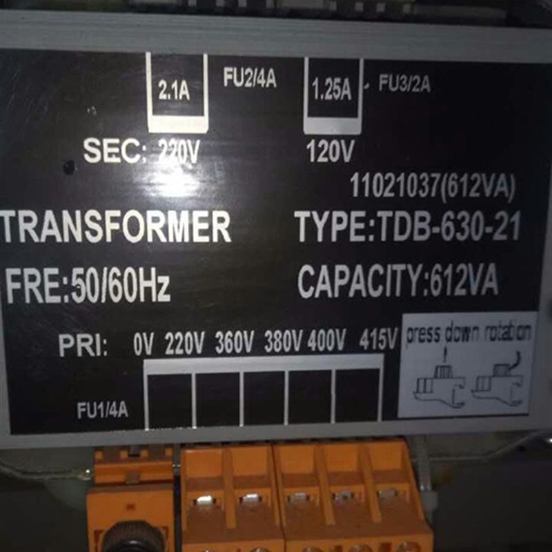 全新电梯变压器TDB-630-21控制柜变压器AB630CV120AN/TDB-630-75