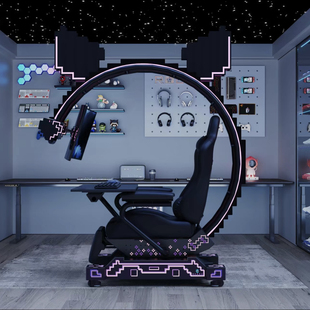 网虫舱躺平神器太空舱电脑椅主播游戏座舱一体式电竞网咖游戏舱