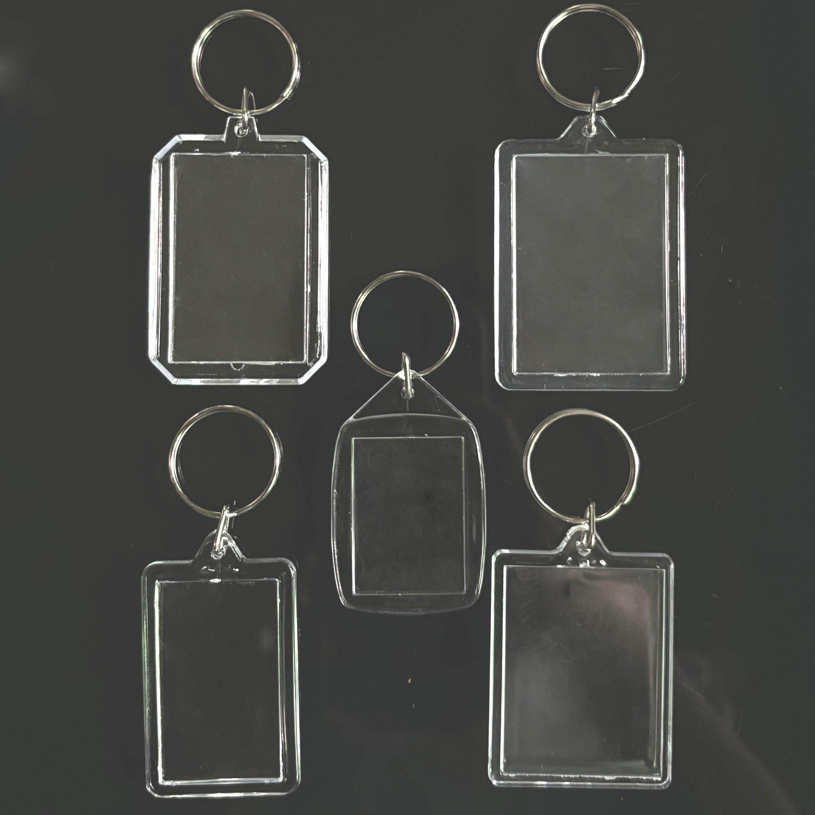 1寸照片钥匙扣圈大头贴亚克力