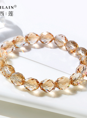 柏西莲女奥地利水晶简约闪亮手链
