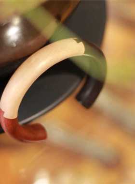 桃之妖新款手工雕刻  复古民族风桃木手串手链手镯 相连