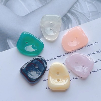 DSGSTUDIO仿玉石高档纽扣