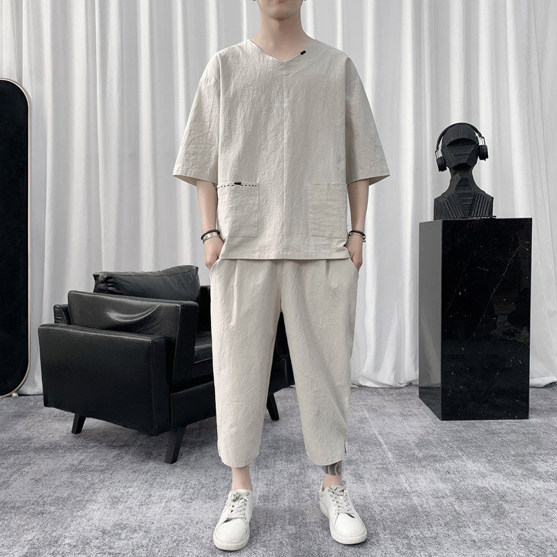 男技师推拿按摩足浴师桑拿工技师服足疗工作服男士短袖养生一套装,男装,其他套装,淘宝优惠券,粉丝福利购,淘宝优惠卷