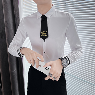 KTV服务员男女工作服装夜场酒吧会所制服酒店会所工衣美发师衬衫