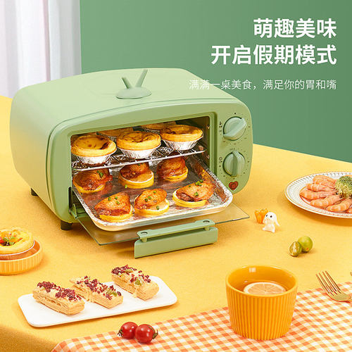科顺电烤箱家用烘焙小型双层智能