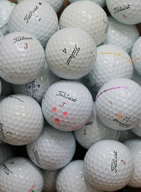 高尔夫球Titleistprov1v1x球用品职业三四层20颗二手球