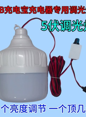 5v调光灯12vUSB夹子led应急灯 户外照明灯泡超亮LED节能灯停电宝