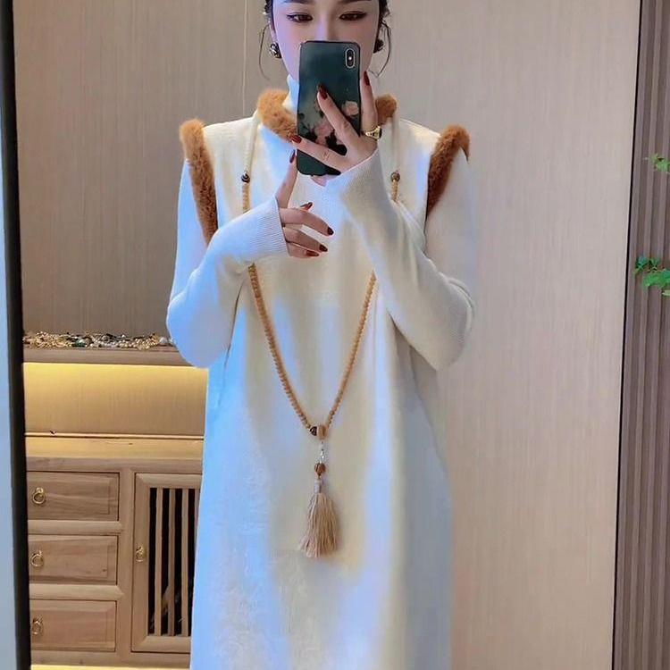 秋冬加绒加厚新中式国风