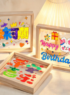 亚克力相框透明画框幼儿园作品