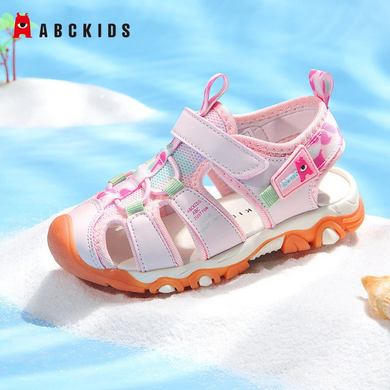 ABCKIDS童鞋女童鞋子2025夏季新款儿童凉鞋沙滩鞋旗舰户外海边游