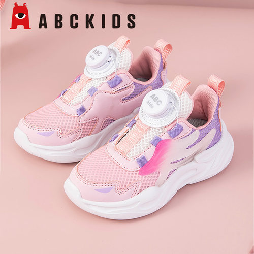 ABCKIDS女童运动鞋春秋网面透气