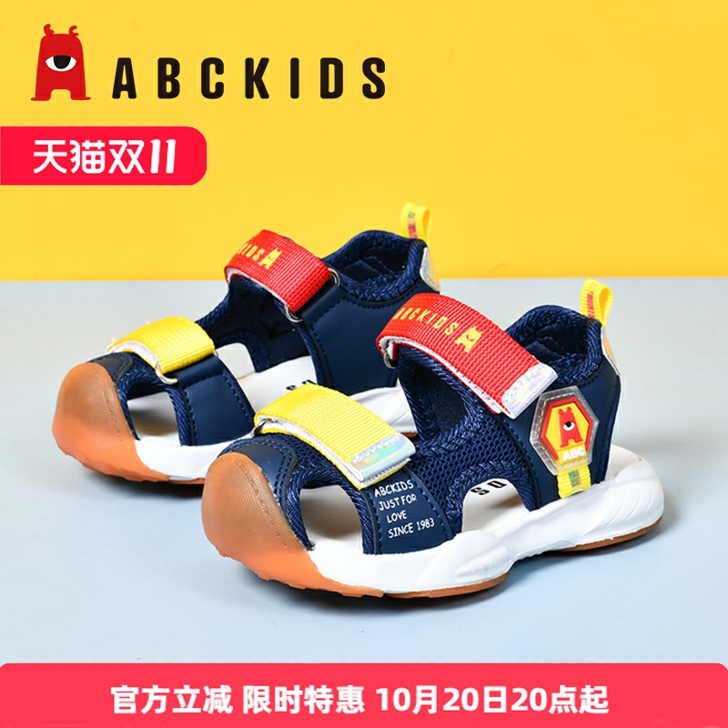ABCkids小童男童运动凉鞋沙滩鞋