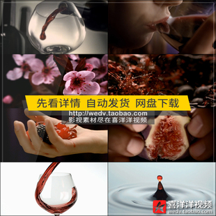 J055浪漫调情倒酒高脚杯喝酒品酒葡萄酒品牌宣传高清实拍视频素材