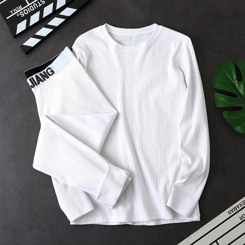 男士秋衣秋裤套装男纯棉全棉薄款保暖内衣男款2025新款白色线衣裤,女士内衣/男士内衣/家居服,保暖套装,淘宝优惠券,粉丝福利购,淘宝优惠卷