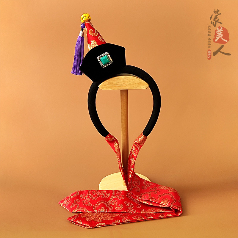 蒙古女族头饰时尚手工发饰