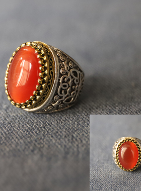 民族风戒指男女通用蒙古元素舞蹈