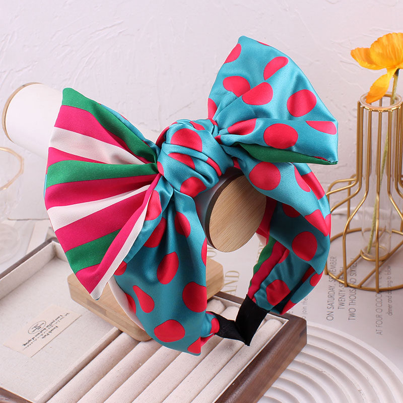 亮丽圆点条纹撞色蝴蝶结发箍简约发卡宽头箍头饰发饰复古百搭韩版,饰品/流行首饰/时尚饰品新,发饰,淘宝优惠券,粉丝福利购,淘宝优惠卷