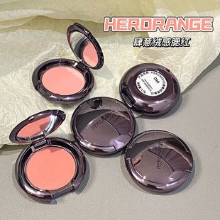 有被嫩到!亚裔腮红烟粉高光心形钻石裸色杏色晒红膏立体修容哑光