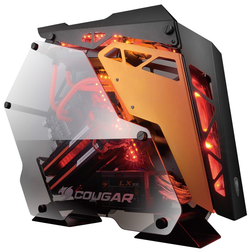 COUGAR电脑主机箱 台式机中侧透征服者水冷机箱塔式游戏定制|ruв категории компьютерное оборудование/дисплей/Компьютерная периферия, шасси - от Buy2taobao.com для оказания профессиональной услуги покупки агента Taobao