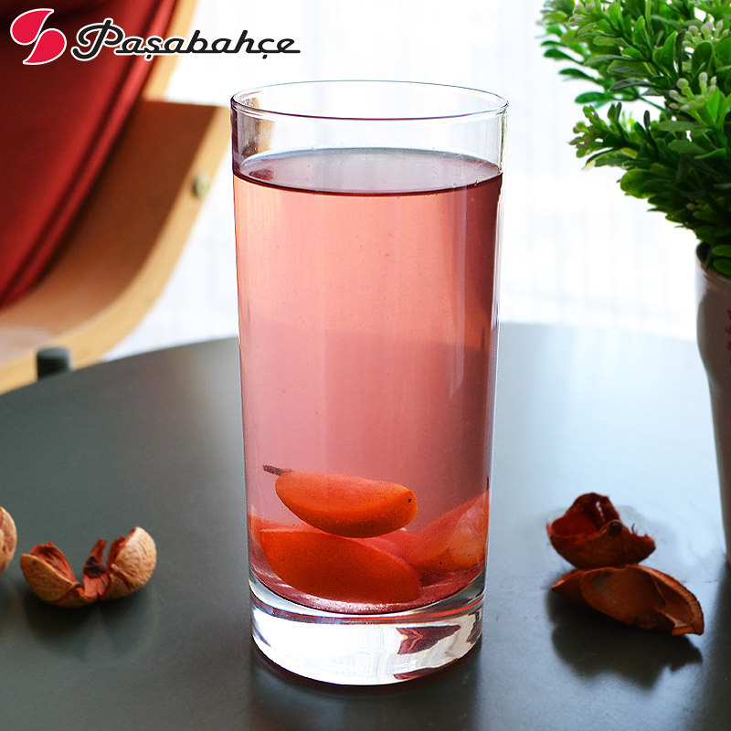 帕莎帕琦进口厚底玻璃杯圆形洋酒杯直身水杯威士忌杯餐厅酒吧杯子