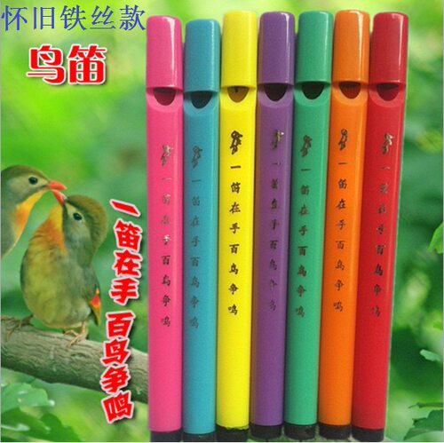 迷你鸟笛儿童益智节奏口哨