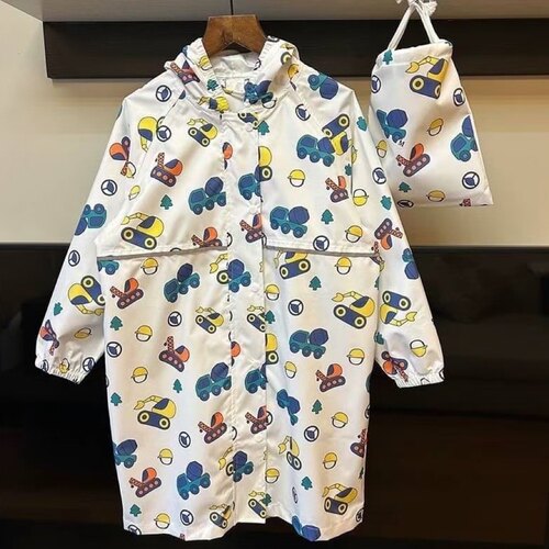 防大雨2025新款幼儿园春亚纺卡通