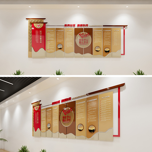 社工站文化墙设计源文件,社工站墙面设计,社工站主题文化墙