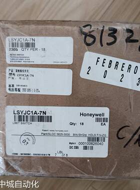 美国Honeywell霍尼韦尔 限位开关 LSYJC1A-7N 大量现货供应议价