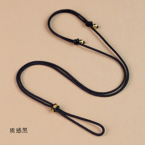 棉绳平安扣戒指绳子手工编织