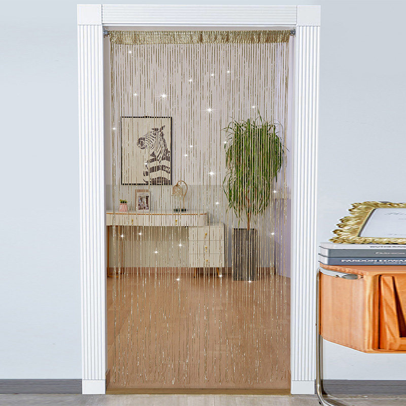 装饰帘子婚庆流苏帘满天星线帘 闪闪银丝加粗房间店铺门帘隔断帘,居家布艺,线帘,淘宝优惠券,粉丝福利购,淘宝优惠卷