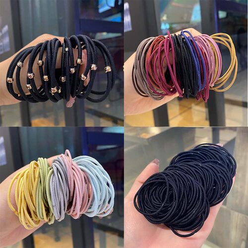 基础头绳发绳女不伤发皮筋弹力好