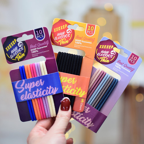 少女风橡皮筋百搭发圈扎头绳