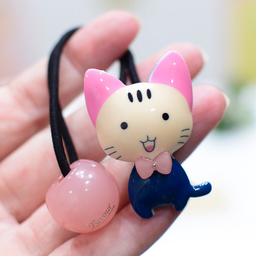 小女孩公主卡通动物彩色儿童发圈