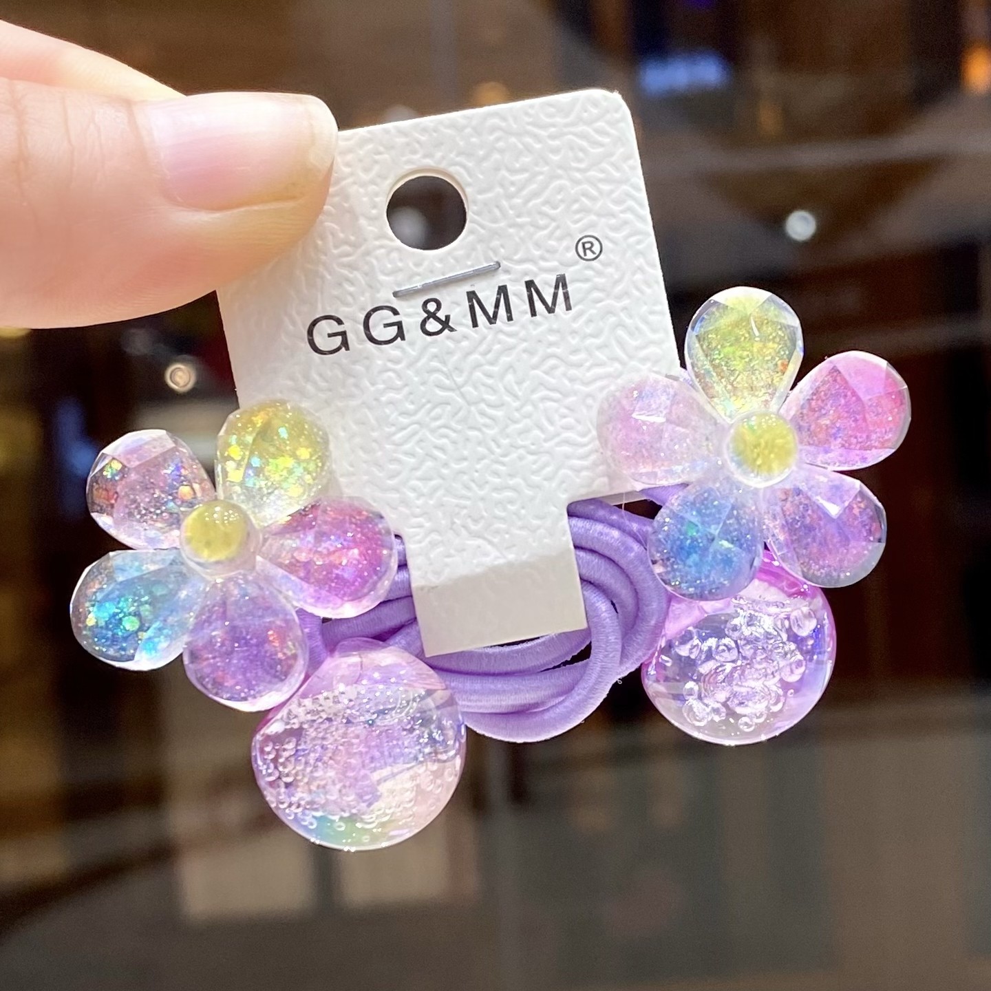 扎头发绳女儿童可爱卡通头花渐变彩色闪亮花朵小熊皮筋高级感发圈,饰品/流行首饰/时尚饰品新,发饰,淘宝优惠券,粉丝福利购,淘宝优惠卷