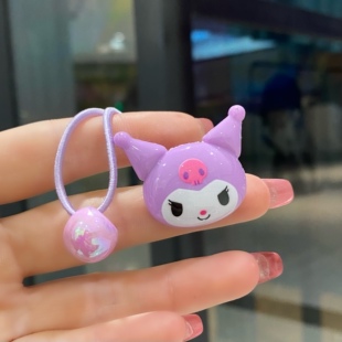 女童扎头发绳正版三丽鸥库洛米橡皮筋高级感高端发饰儿童可爱发圈