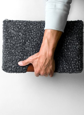 英国潮牌Hard Graft 羊毛绒 笔记本包 内胆包 适用于苹果 Macbook 15寸