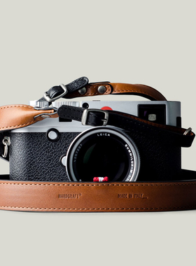 英国潮牌Hard Graft简约款真皮相机背带 单反相机背带 莱卡相机带