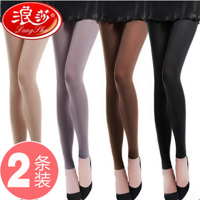 浪莎九分打底裤袜春秋中厚丝袜女
