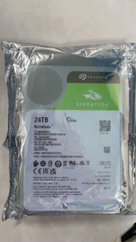 希捷SEAGATE酷鱼ST24000DM001机械硬盘服务器监控NAS存储24TB16TB