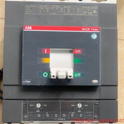 议价:ABB塑壳断路器开关T6S 630A,成色如图实拍,