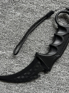 爪子刀塑胶刀剑训练习匕首格斗装备道具高强度耐用儿童玩具未开刃