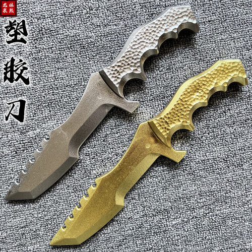 高硬度塑胶刀匕首练习户外战术刀
