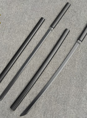 竹木质居合木刀带鞘武士刃唐横刀