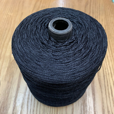 包邮黑色涤纶线工艺品商标毫米