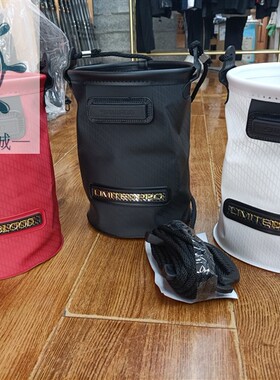 SHIMANO禧玛诺火血BK-151S矶钓4L款打水桶折叠带绳钓鱼海钓取水桶