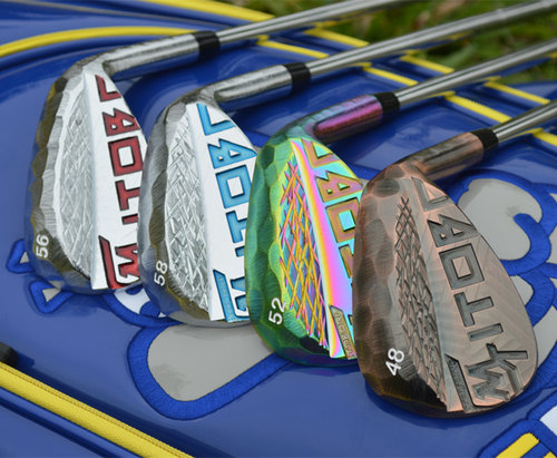 日本手工研磨一刀雕高尔夫挖起杆